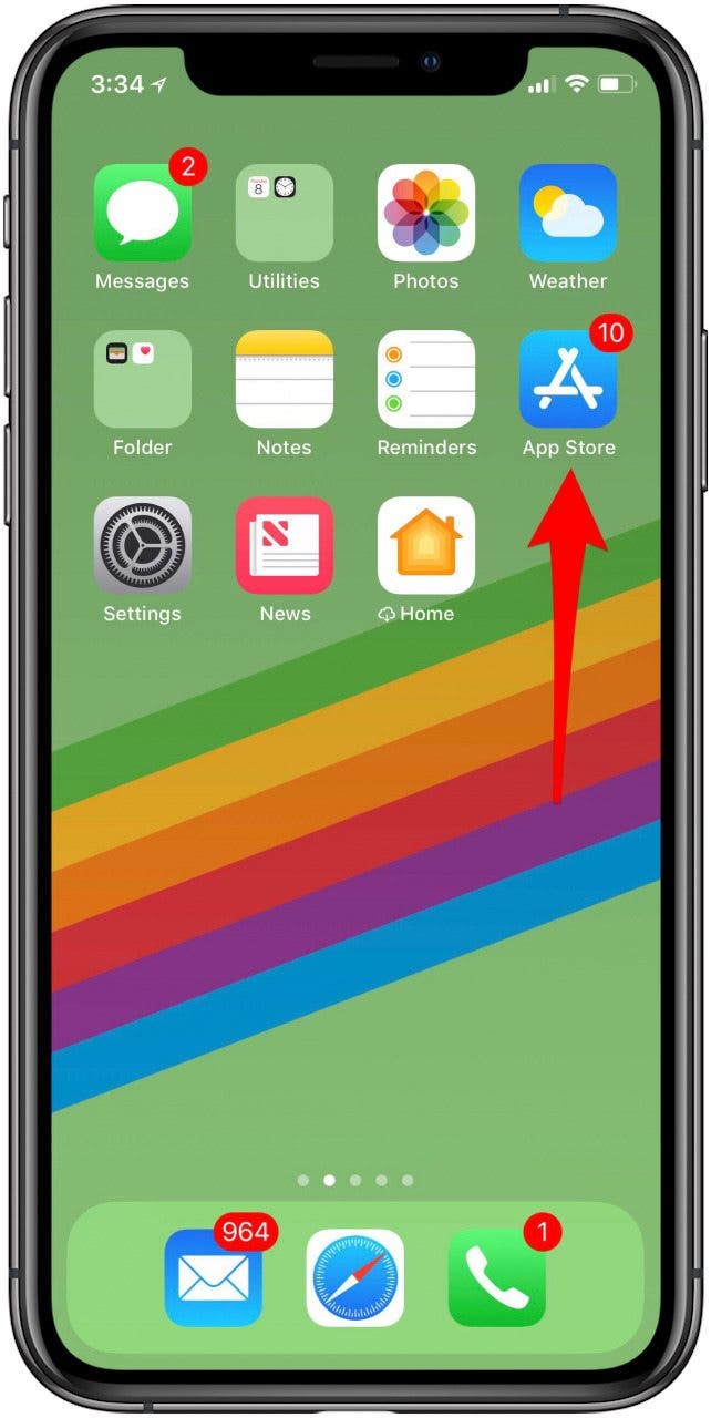 calculator on iphone disappeared