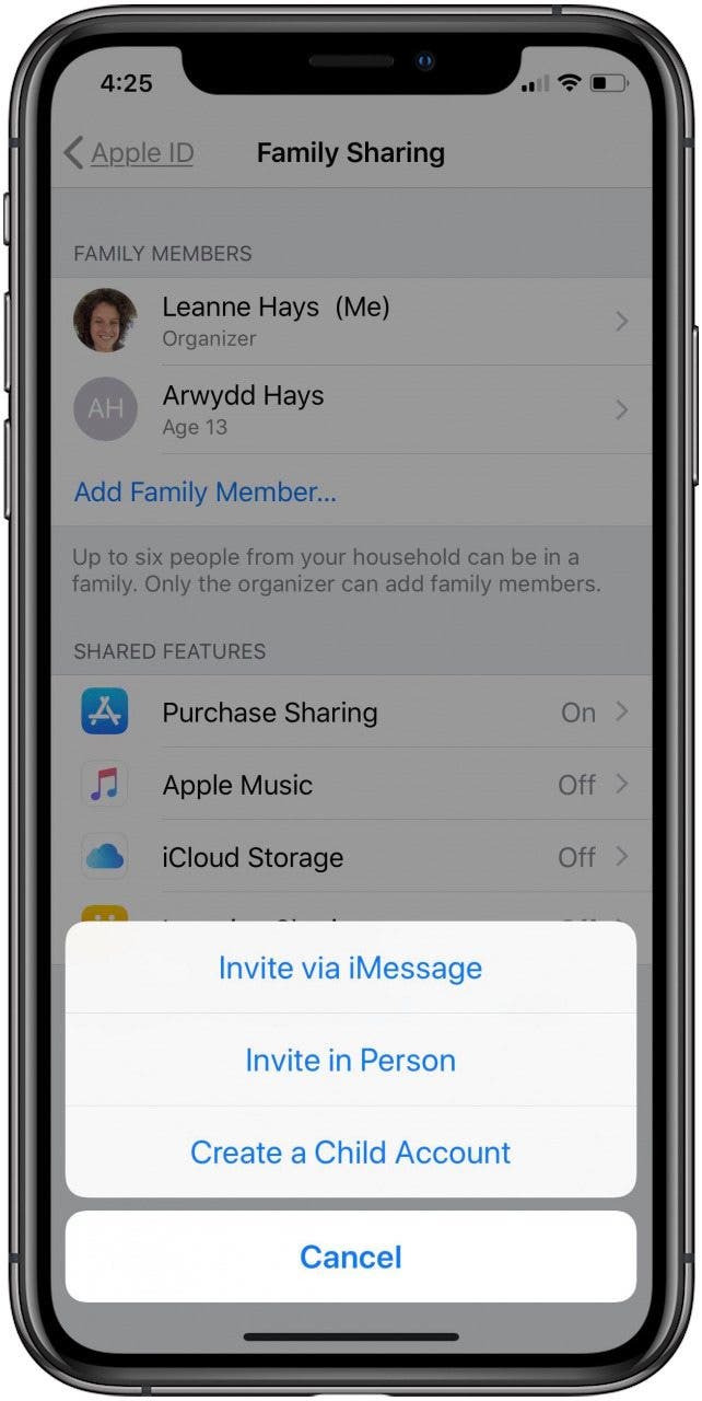 How to Send & Accept Family Sharing Invitations on Your iPhone (Updated