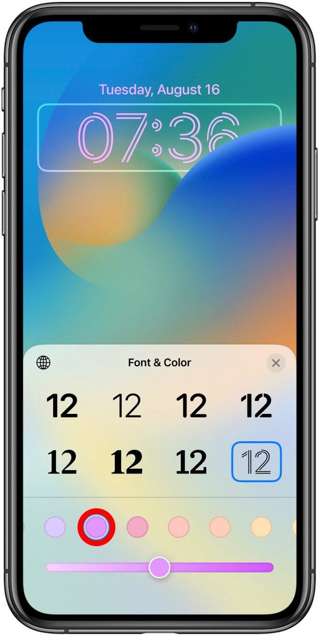 Как изменить стиль часов на экране блокировки iPhone в iOS 16 - WfPc