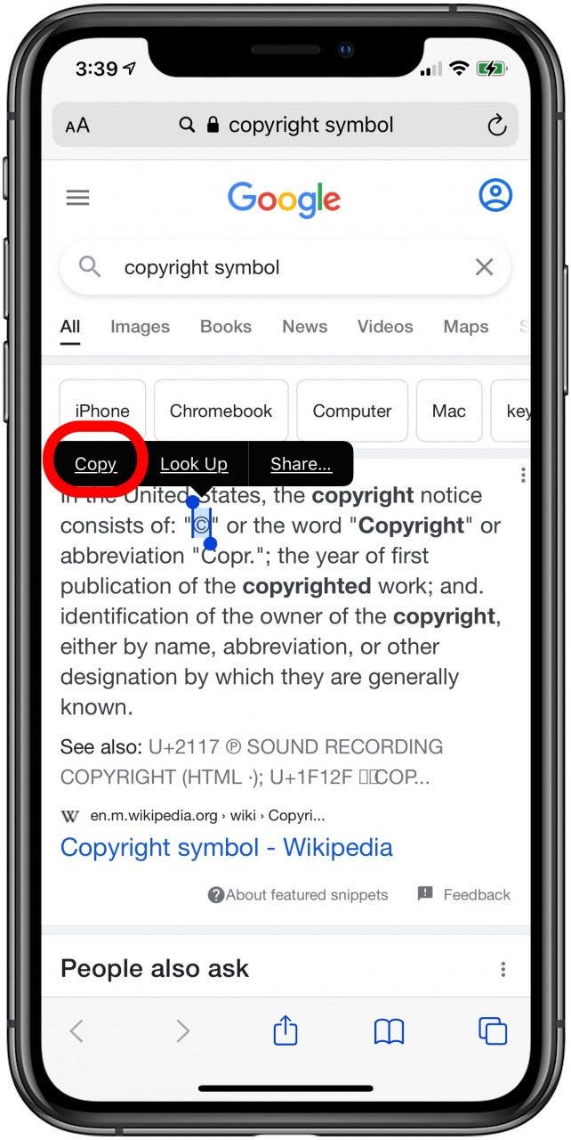 how to make electronic copyright symbol on keyboard