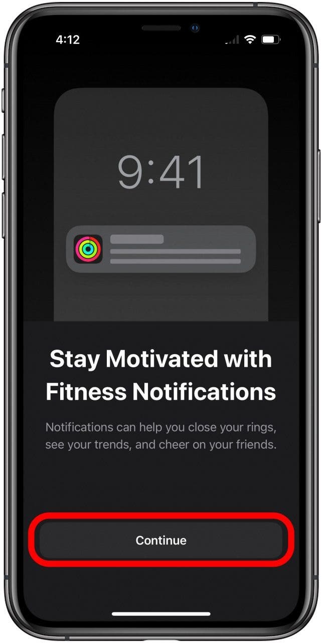 Notify & fitness ios deals