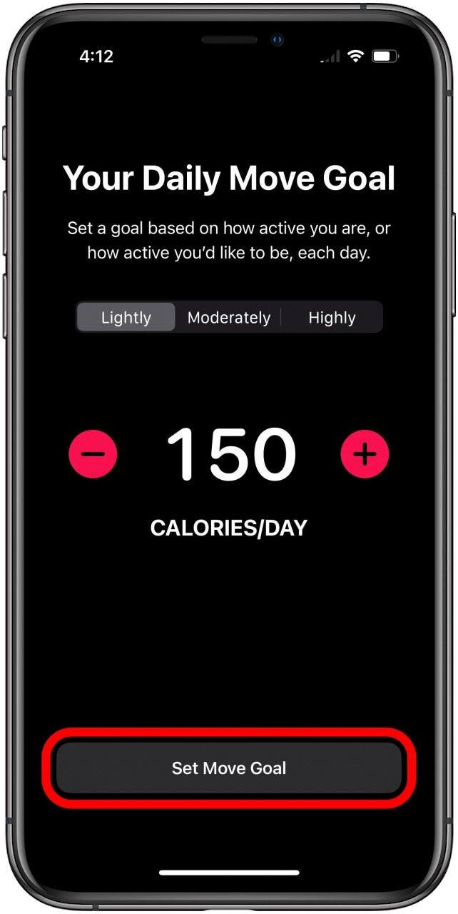 How to set hotsell apple fitness goals