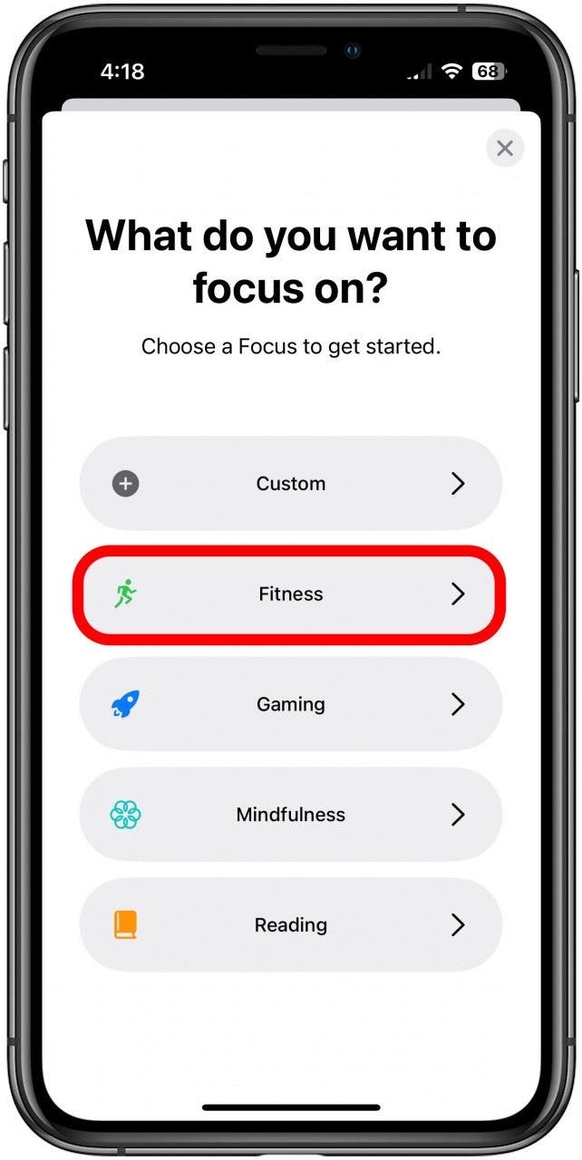 Create a Fitness focus apple watch fitness tips