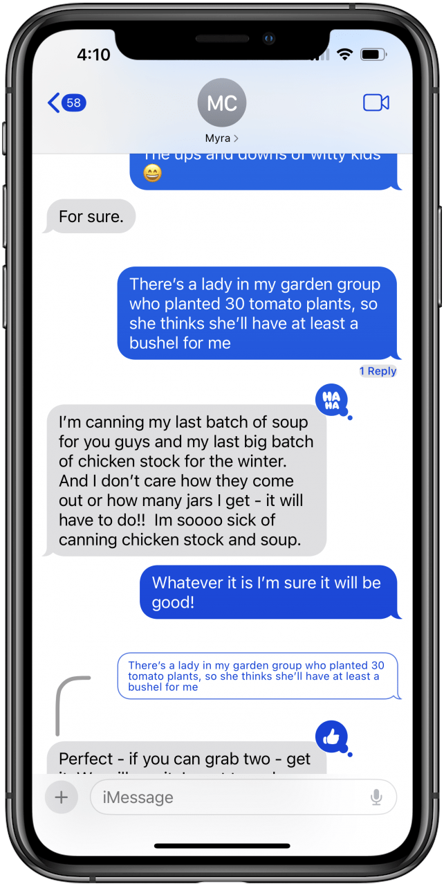 how to search in imessage tap the text message you were looking for