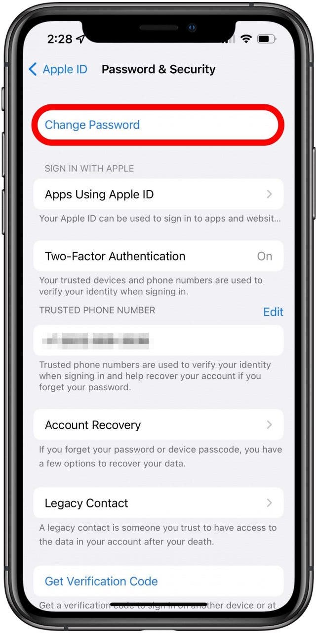 How To Reset Apple Id Password