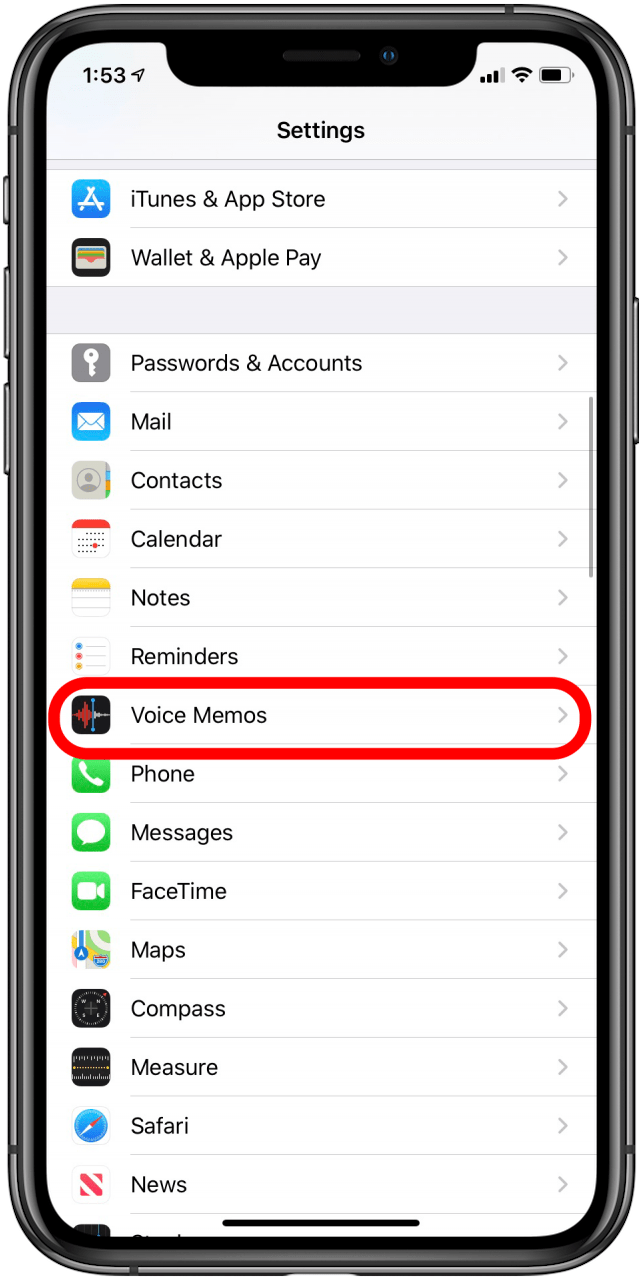 How to Save a Voice Memo on an iPhone by Location