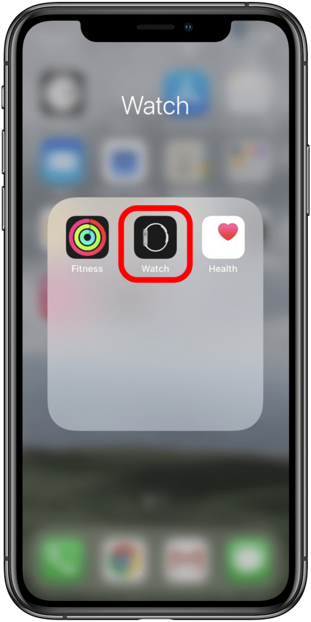 phone icon on apple watch