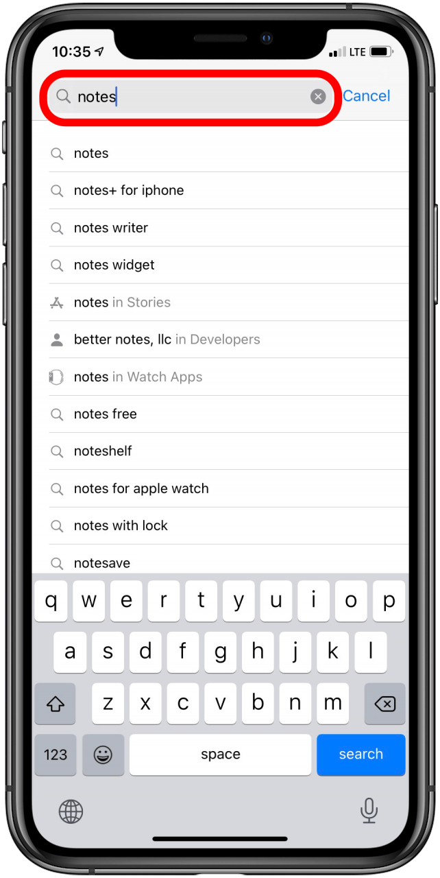 comment retrouver les notes dans iphone