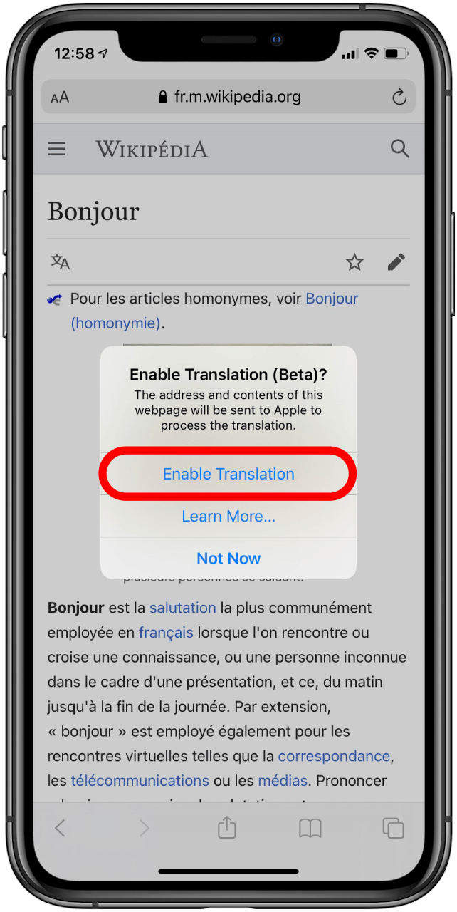 ARRÊTE TOI LÀ!