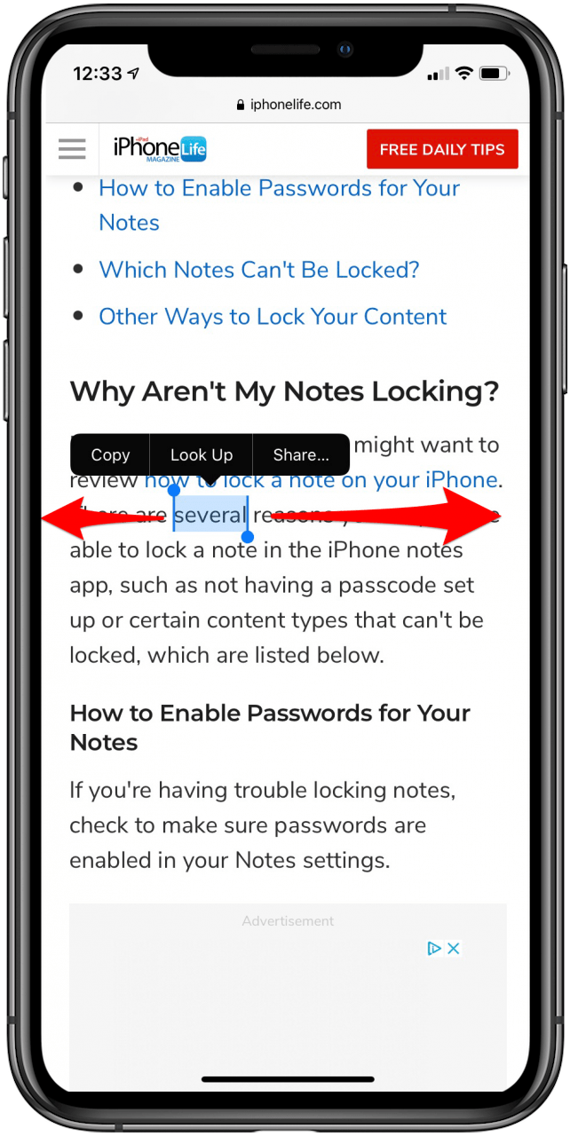 How to Copy & Paste on an iPhone or iPad