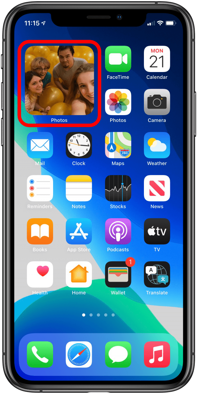 How to Remove a Photo from the Photos Widget on the iPhone (New for iOS 14)
