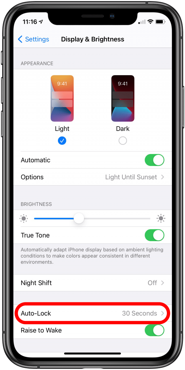 How to Keep Screen On iPhone & Using Auto-Lock (iOS 16)