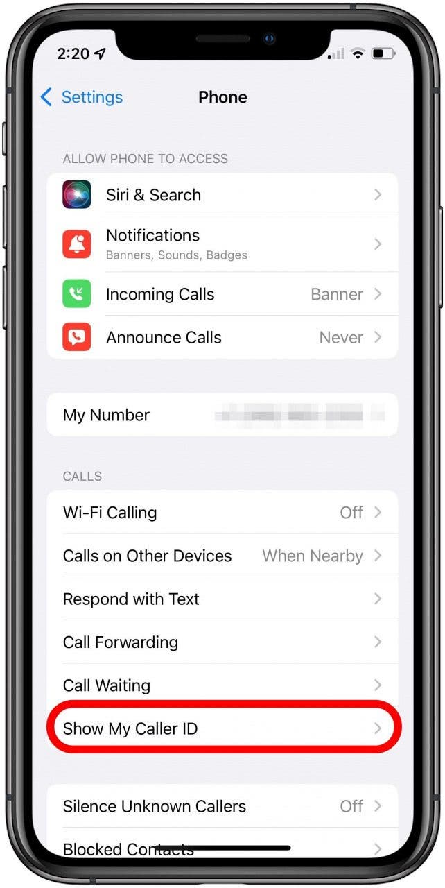 how to block private call on iphone