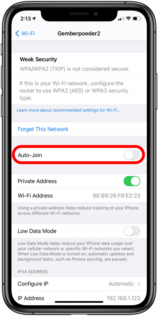 How To Stop Your Iphone Or Ipad From Automatically Connecting To A Wi Fi Network How To Stop Your Iphone Or Ipad From Automatically Connecting To A Wi Fi Network