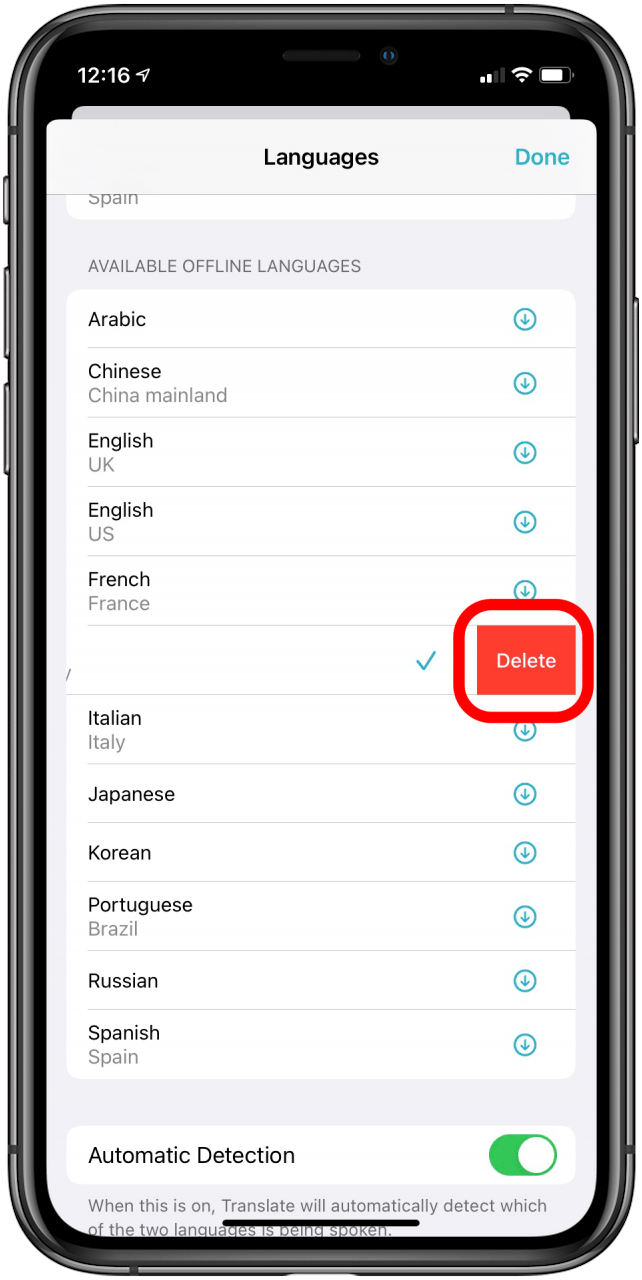 How to Delete a Language from the Translate App on Your iPhone