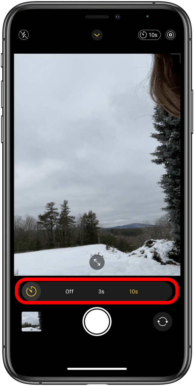 How To Use The Self Timer On Your Iphone S Camera Ios 15 Update