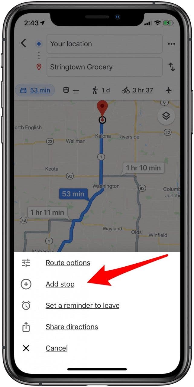 How to Share Google Maps Directions & Apple Maps Directions on Your iPhone