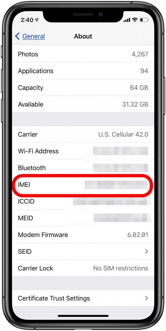 How to Find Serial Number for iPhone or iPad