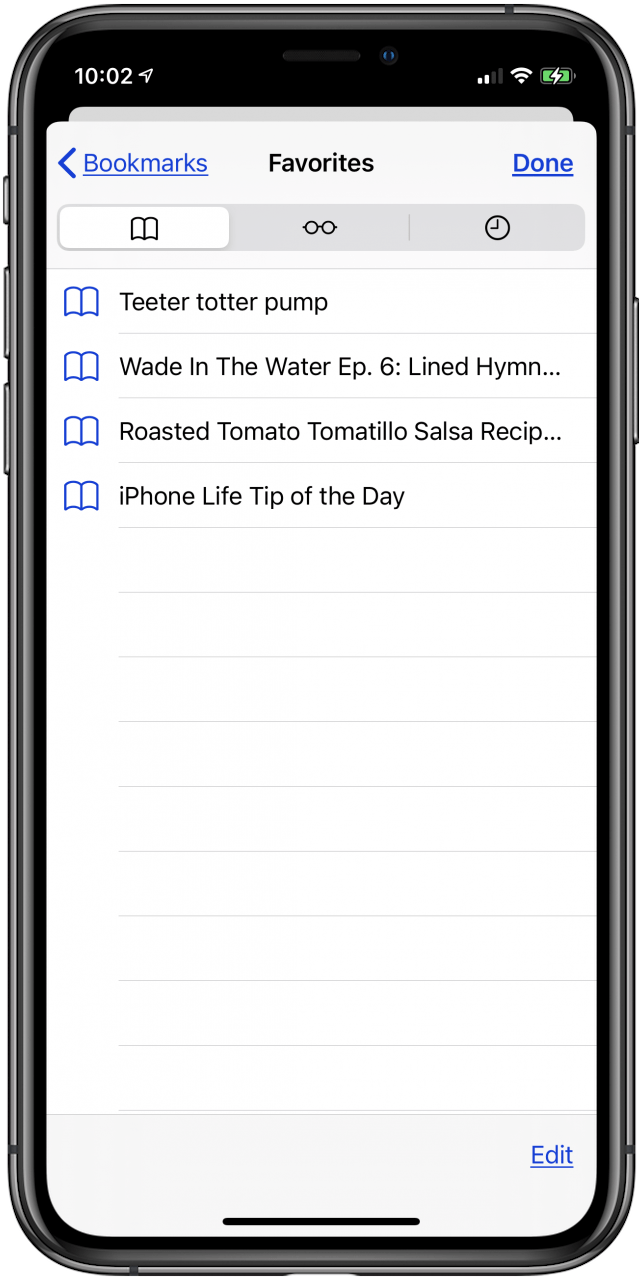 How to Add  Pages to Safari Favorites on the iPhone & iPad