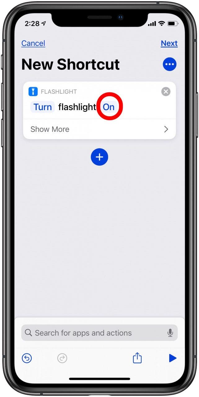 How to Turn Your iPhone Flashlight On & Off with Back Tap