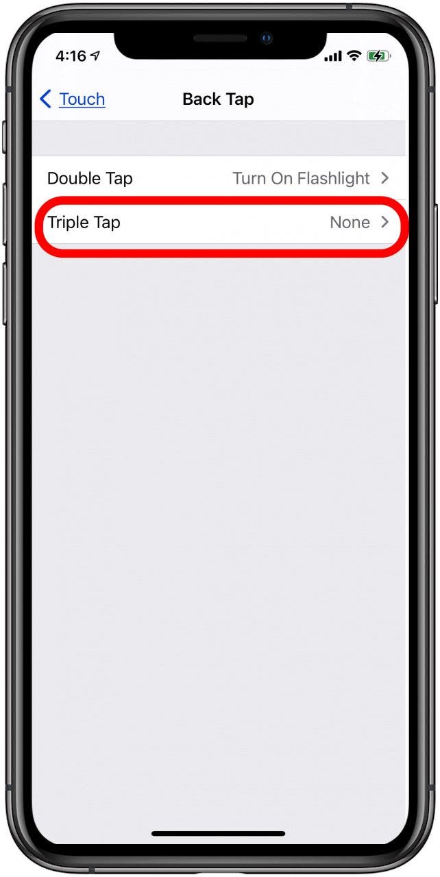How to Turn Your iPhone Flashlight On & Off with Back Tap