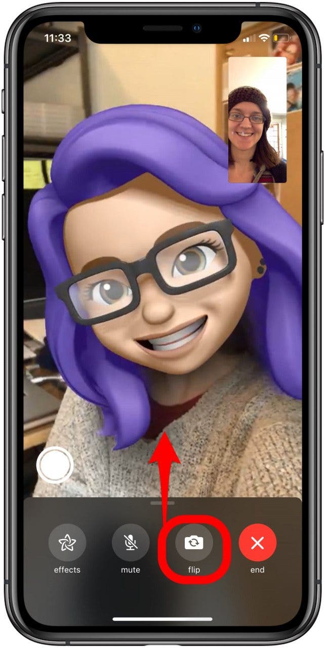 How To Flip Camera During A Facetime Call