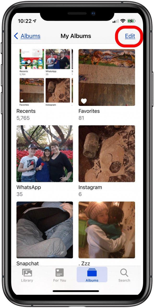 How to Rearrange & Organize Albums in the iPad & iPhone Photos App