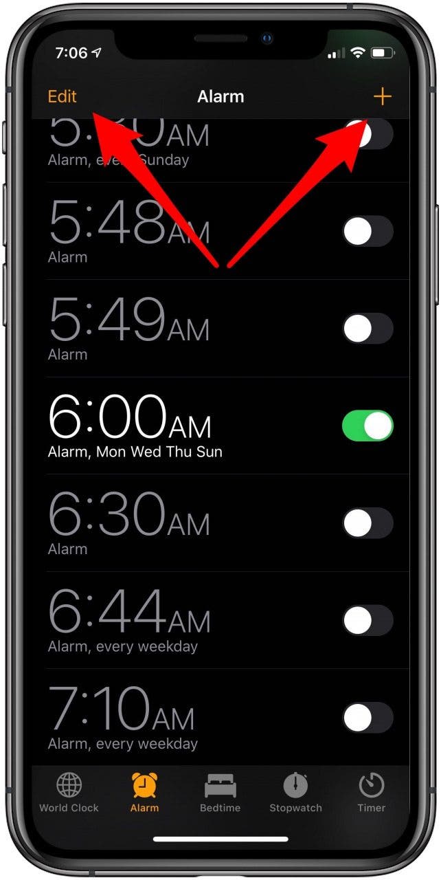 iphone set ringtone as alarm