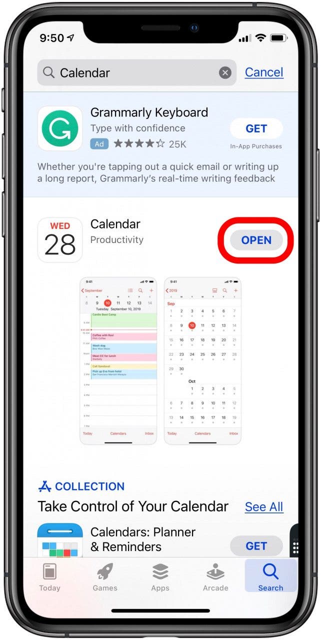 Solved iPhone Calendar Disappeared (iOS 16)