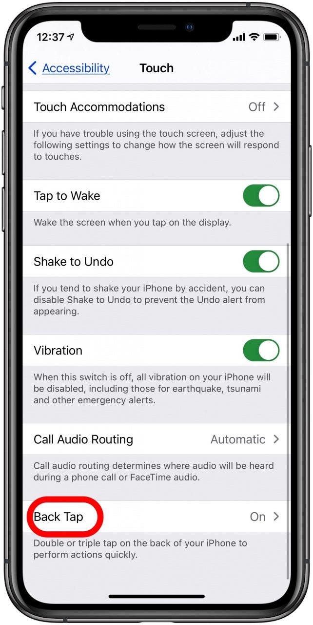 How To Take A Screenshot By Tapping The Back Of Your Iphone How to Take a Screenshot on Your iPhone with Back Tap (New for iOS 14)