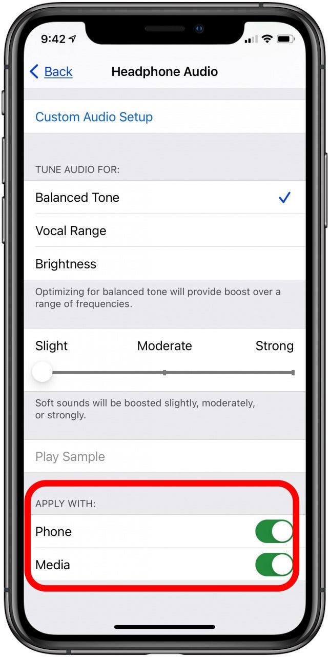 How to Customize Headphone Accessibility Settings on an iPhone