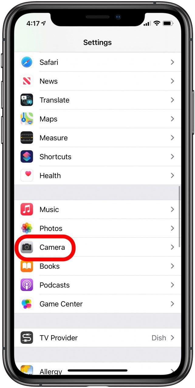 tap camera