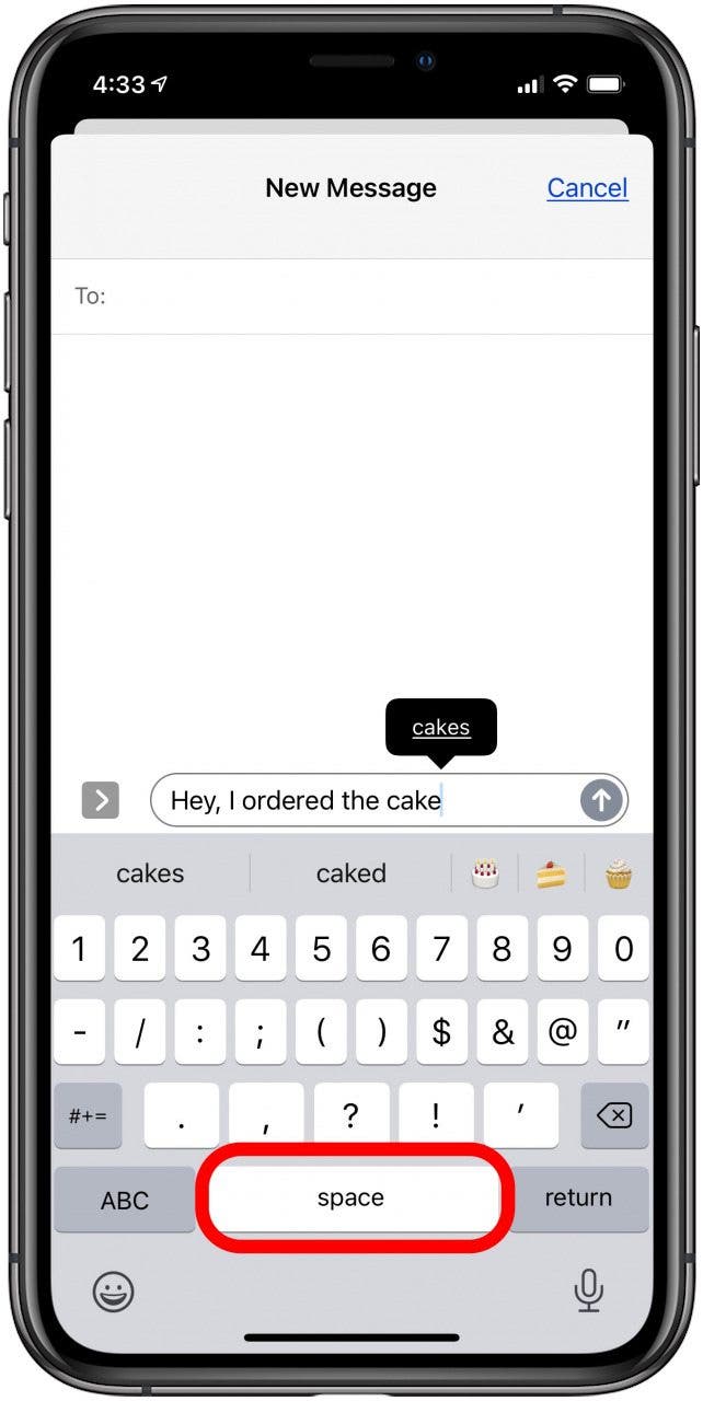 How to Type a Period on Your iPhone with Only the Space Bar