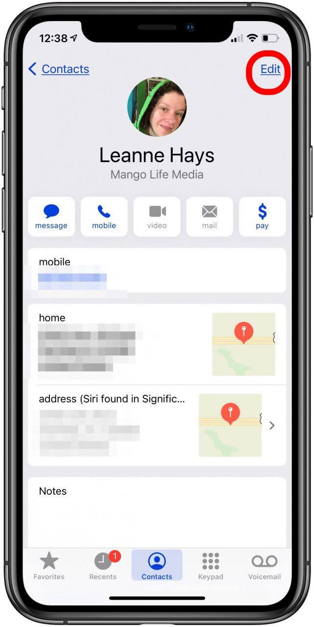 How to Change Work & Home Addresses in Maps on an iPhone