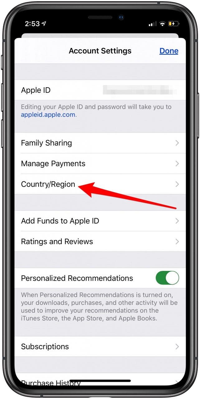 How to change App Store country from your Phone
