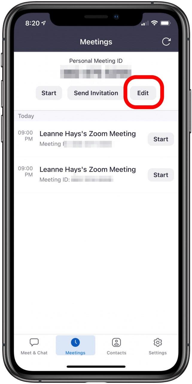 how to record zoom meeting on iphone