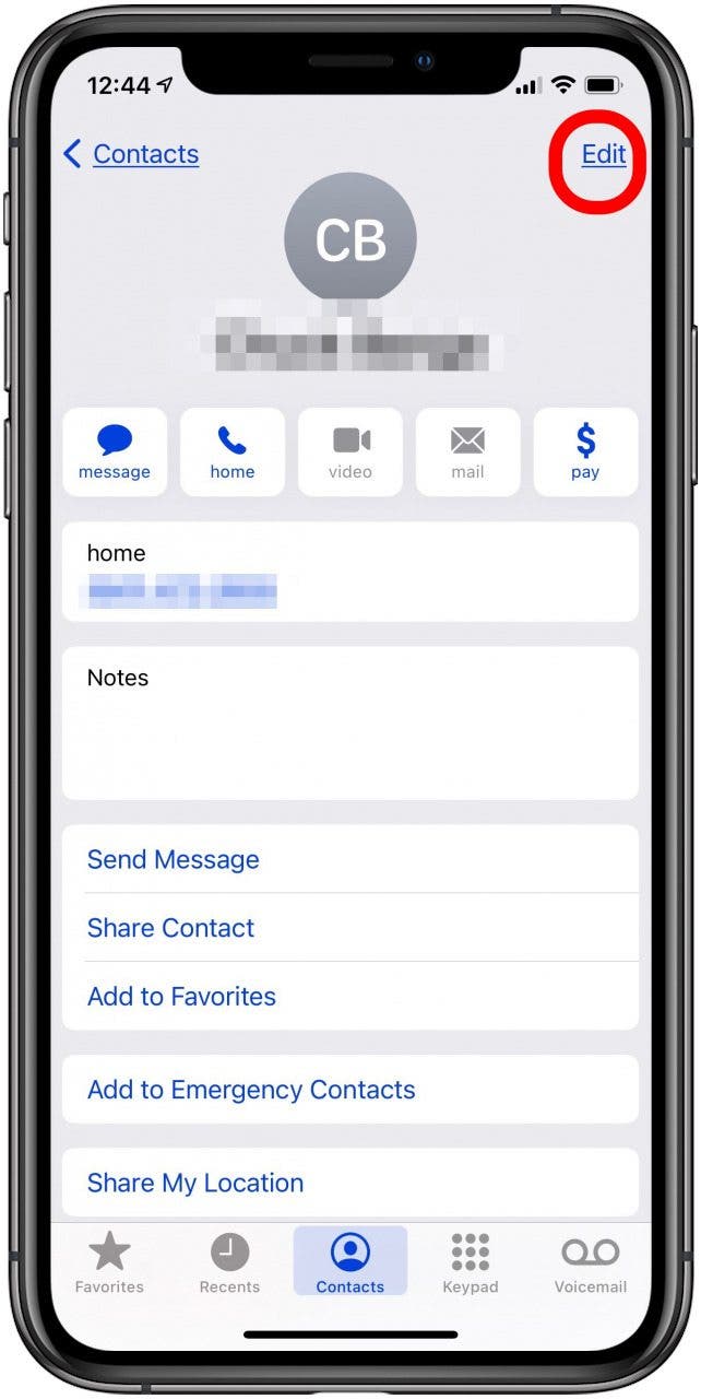 how do you add a contact to your phone list