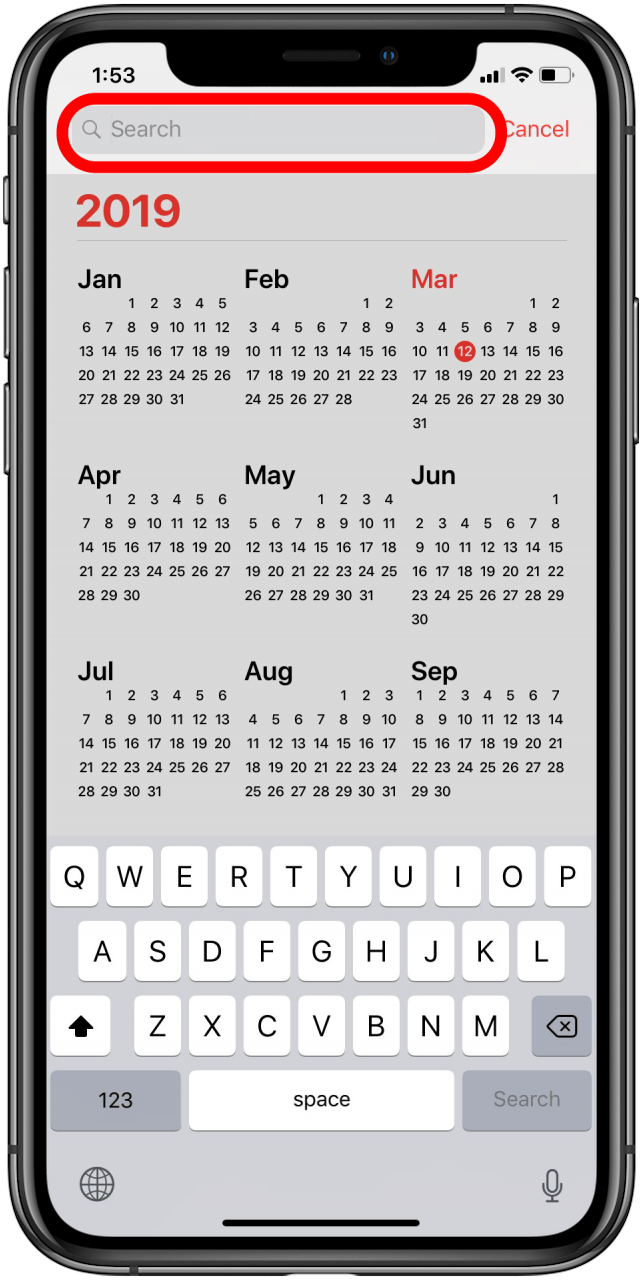 How To Search Events In The Calendar App On Iphone Ipad Updated For Ios 14