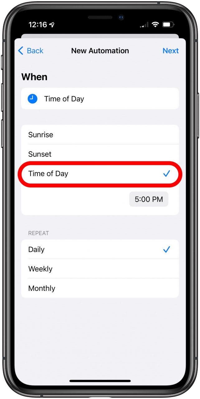 can you schedule a text message on iphone