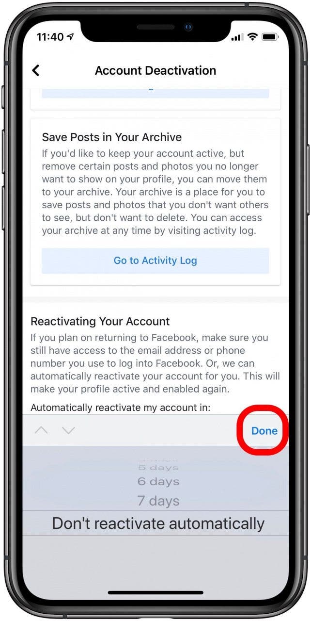 How to Deactivate or Delete Facebook on the iPhone