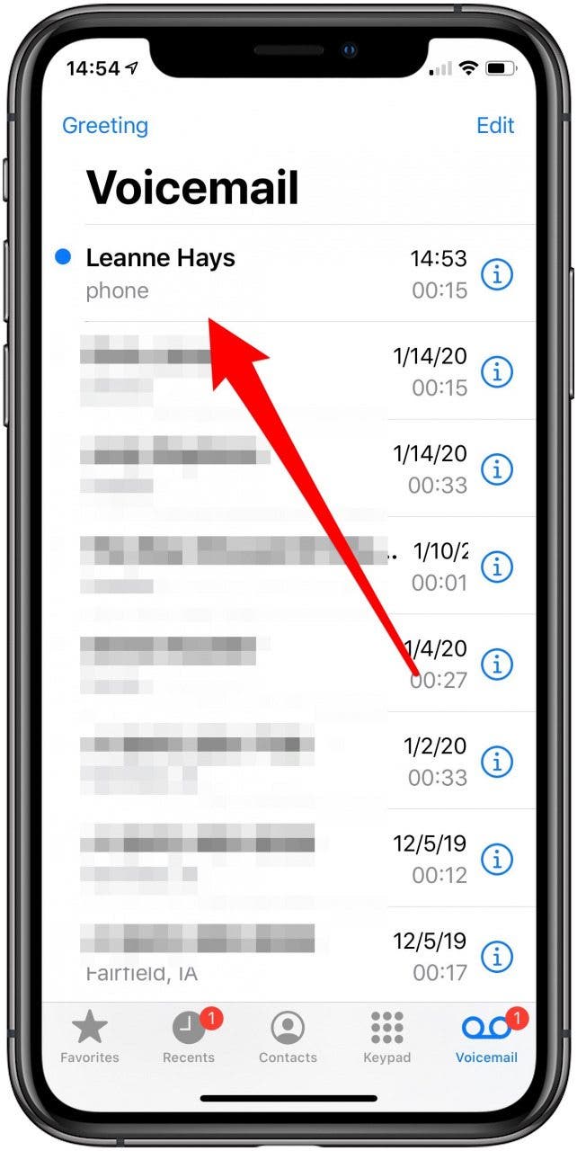 how to add voicemail transcription on iphone