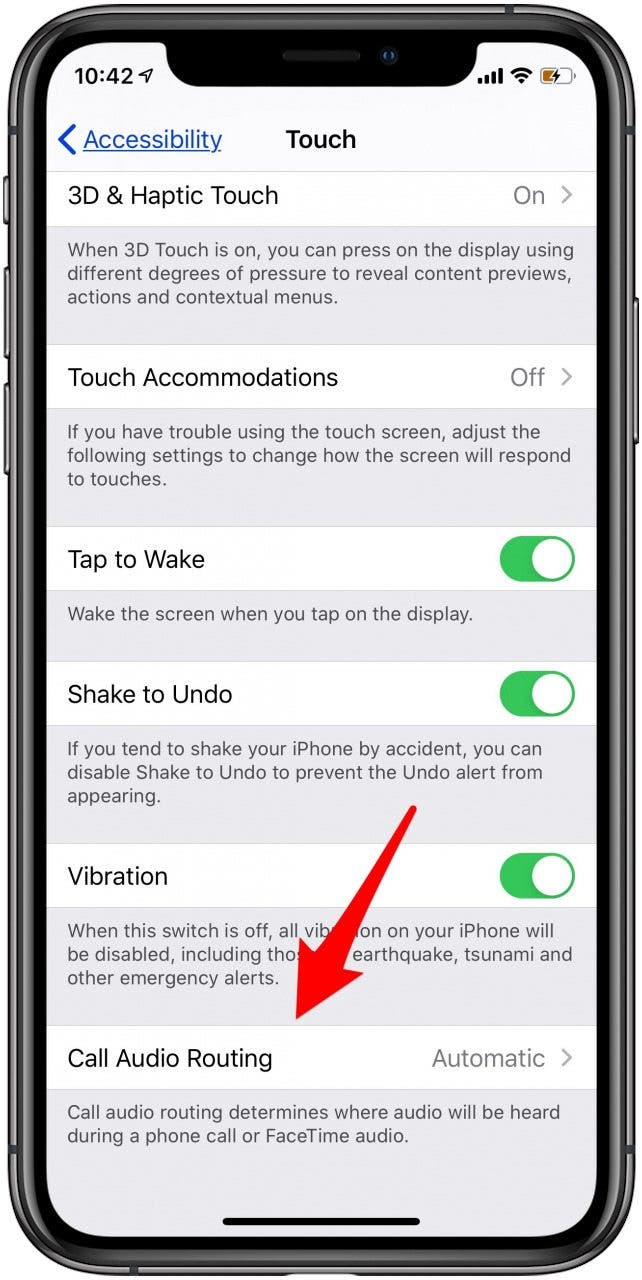 iphone audio routing options
