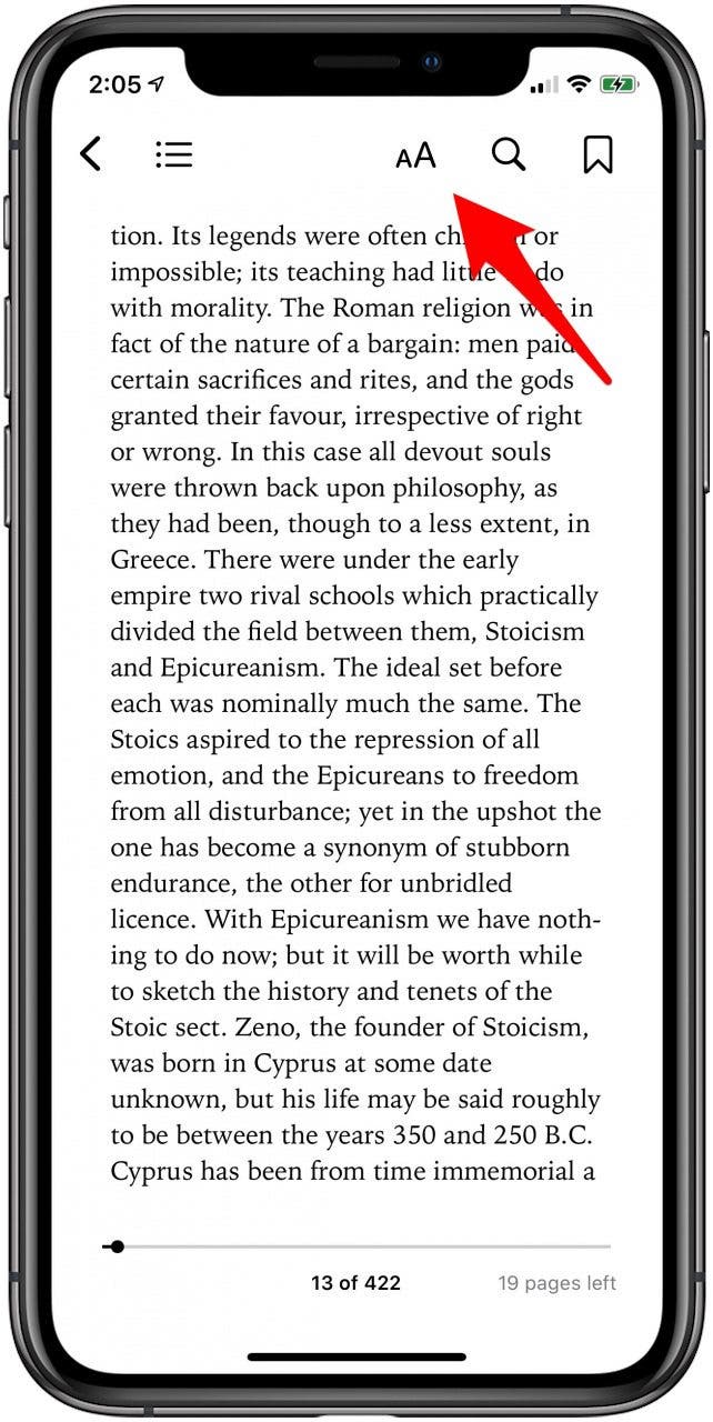 Kindle app scrolling Kindle app scrolling