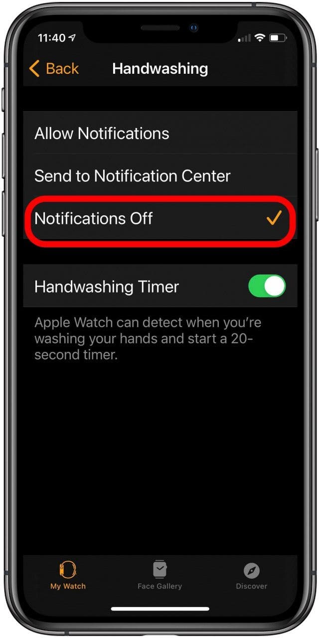 How to Use the Apple Watch Handwashing & Reminder Features