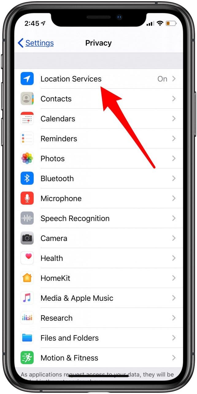 iPhone Location History How to Turn Off Significant Location Tracking