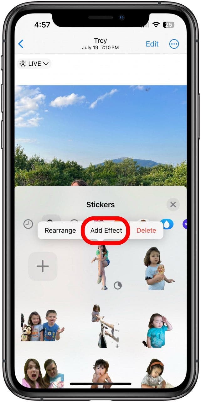 How to Make an Emoji from a Photo (iOS 17)
