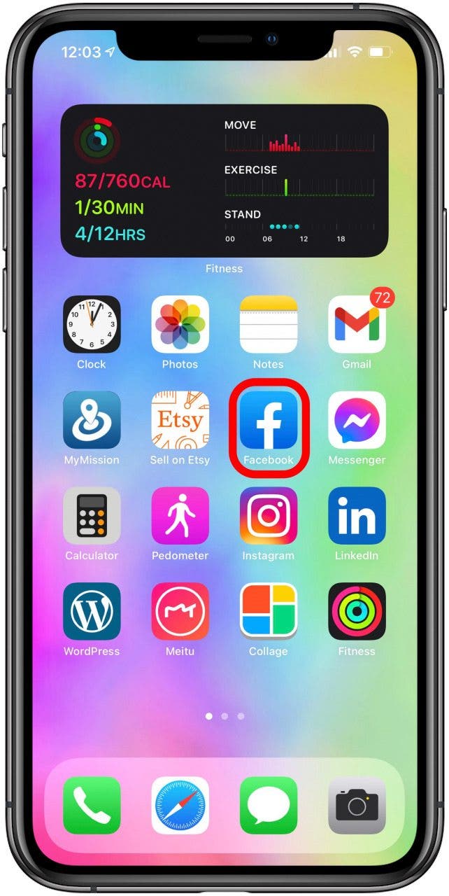 save fb video to iphone