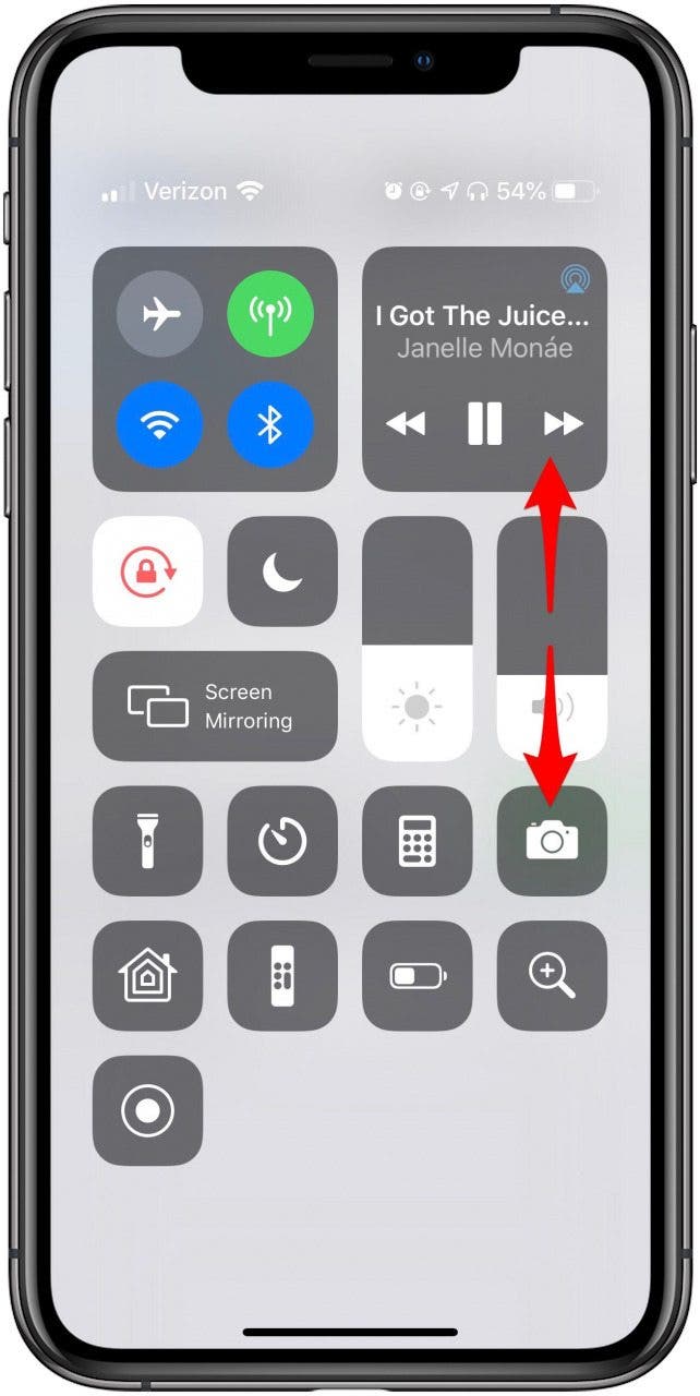 adjusting airpod volume in iphone Control Center