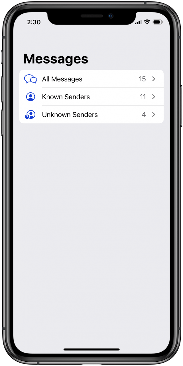 How to Stop Spam Texts with Filter Unknown Senders on iPhone