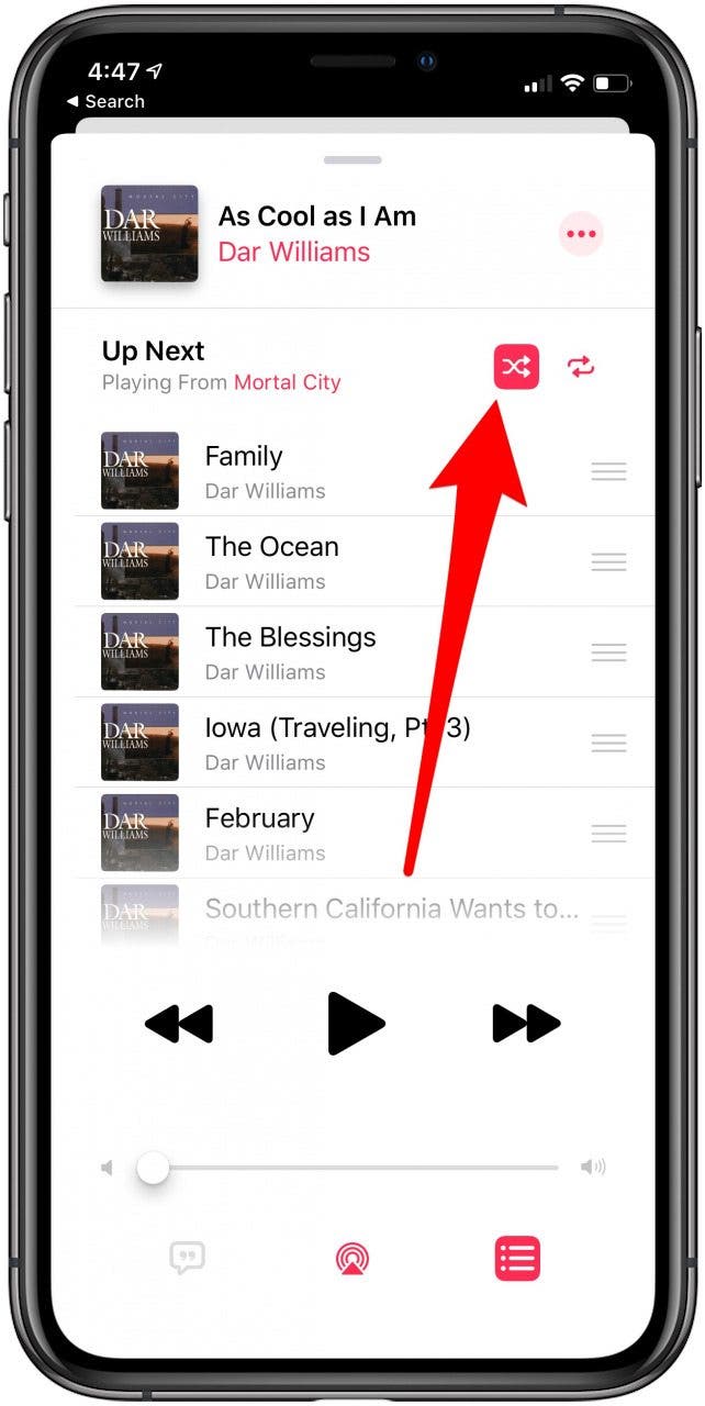 How to play songs, albums, and playlists on repeat in Apple Music